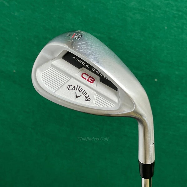 Callaway Mack Daddy CB 56*/14* Full Toe Sand Wedge Steel KBS Hi