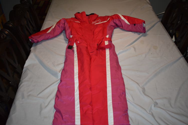 Spyder Winter Ski/Snowboard Wear, Red/White/Pink, Kid's Size 7 - Great Condition!