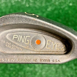 Ping Eye 2 Orange Dot 5 Iron RH Men's ZZ Lite Stiff Steel Rare Low Serial 1501