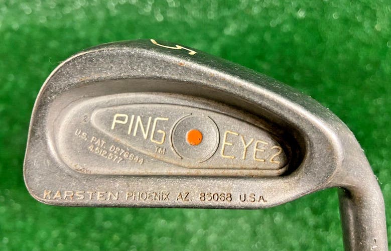 Ping Eye 2 Orange Dot 5 Iron RH Men's ZZ Lite Stiff Steel Rare Low Serial 1501