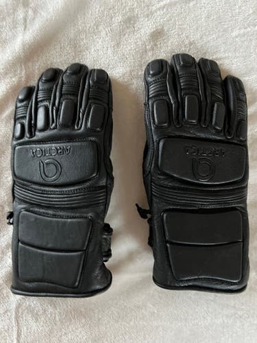 New Arctica Goat Leather Padded Ski Race Glove - Adult XS    with Leki Trigger Straps