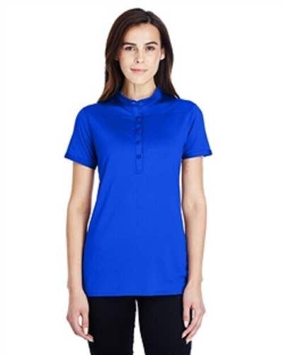 NWT Under Armour Ladies' Corporate Performance Polo 2.0 Royal/White Size 3XL
