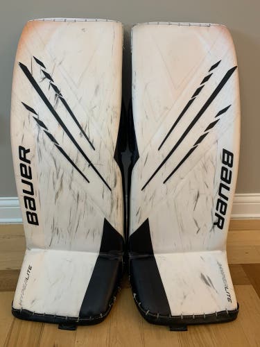 34" Bauer Hyperlite Goalie Senior Leg Pads