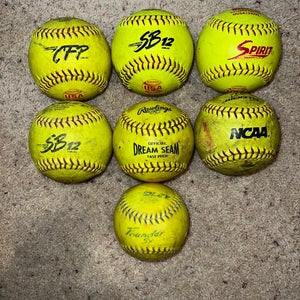 7 Pack of Softballs