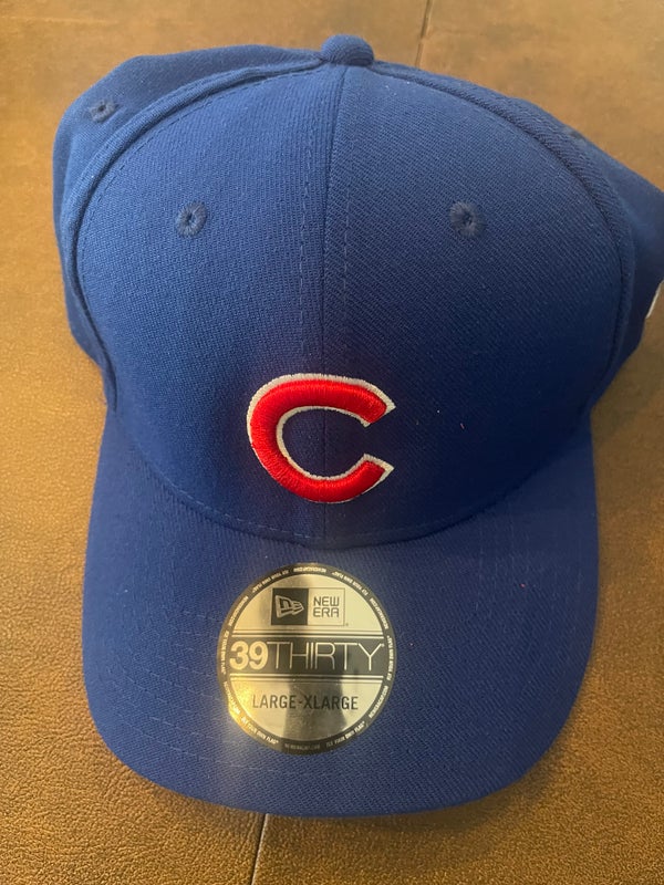 Vintage New Era 59Fifty Chicago Cubs Wool Fitted Hat 7 3/4 FREE