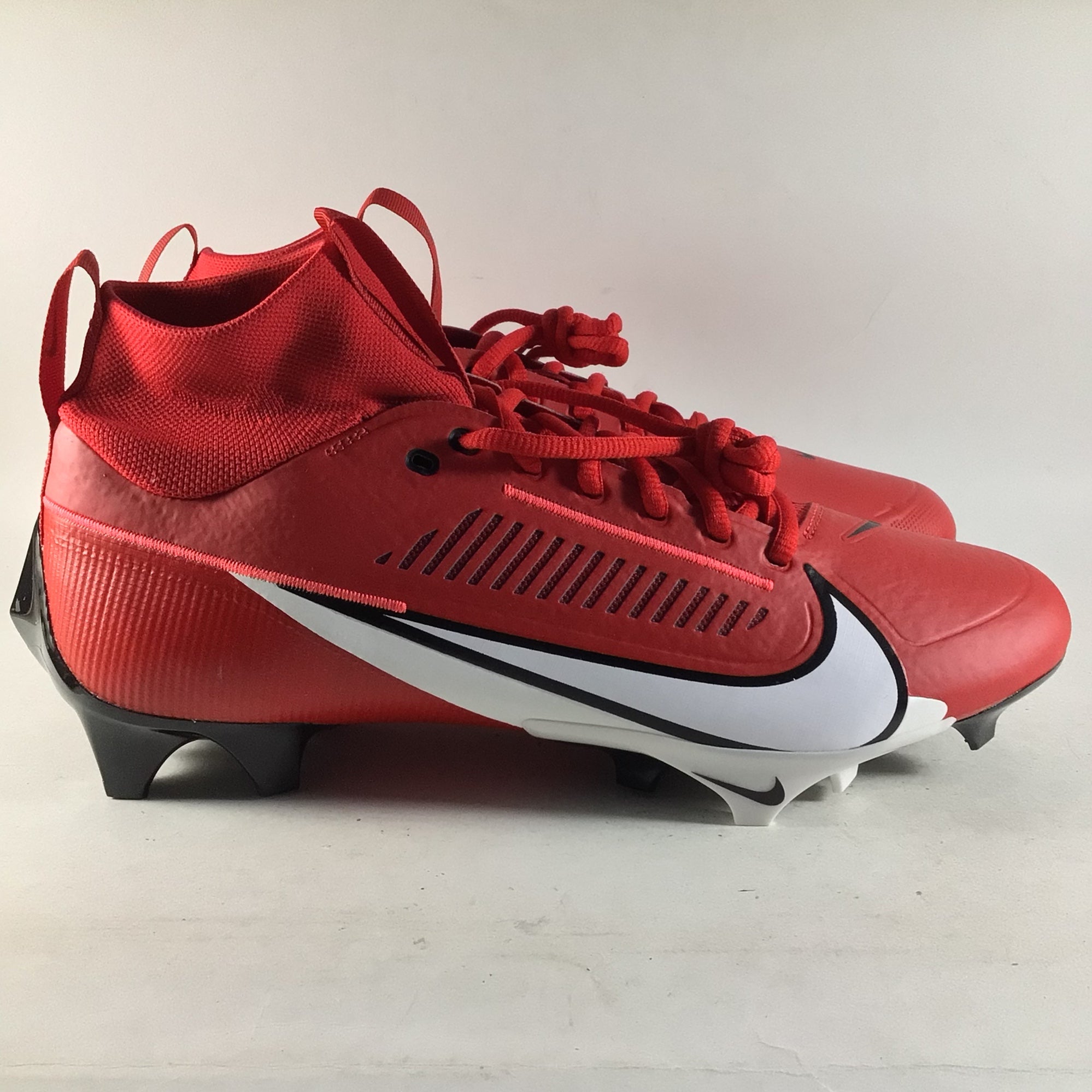 Nike Vapor Edge Pro 360 2 Mid Mens Football Cleats Red Size  display picture 2