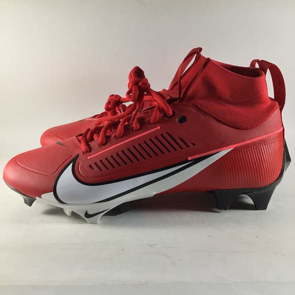Nike Vapor Edge Pro 360 2 Mid Mens Football Cleats Red Size  display picture 3