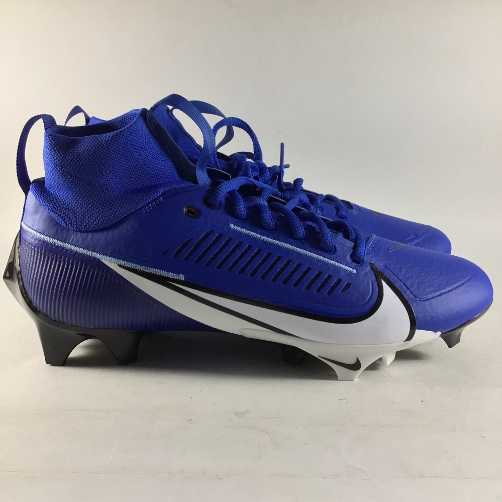 NEW Nike Vapor Edge Pro 360 2 Mid Mens Football Cleats Blue Size 9.5 DA5456-414