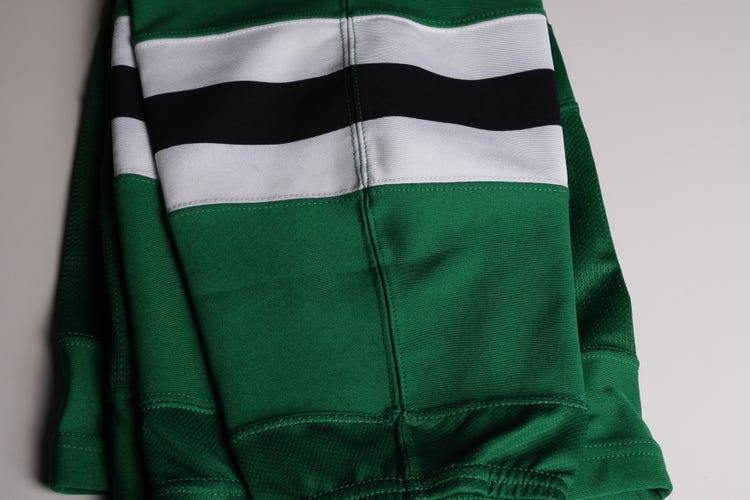 Green Senior Large Reebok Socks Pro Stock - DALLS STARS GAME SOCKS