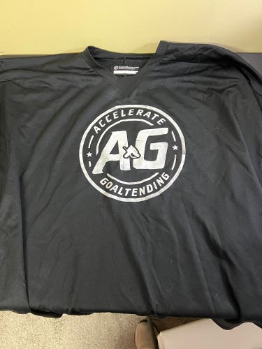 Used  Hockey Monkey Goalie Jersey