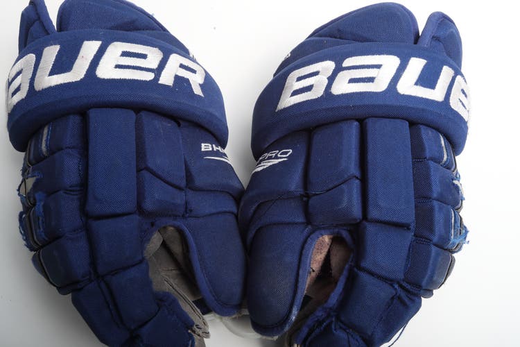 Used Bauer Pro Series Gloves 14" Pro Stock