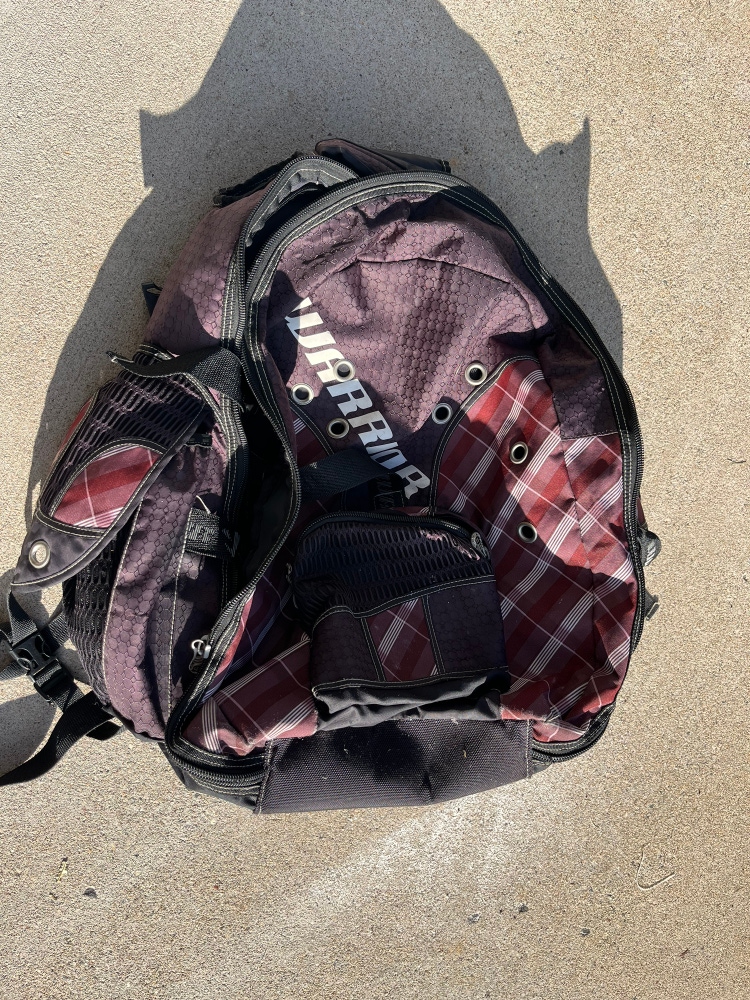 Warrior Lacrosse backpack bag