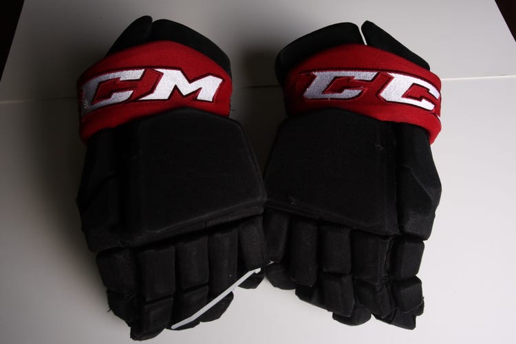 Arizona Coyotes CCM Pro Stock Gloves (GAME USED) SIZE 14″