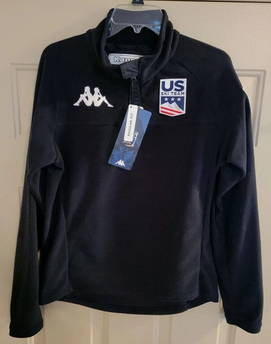 Kappa 6Cento US Ski Team Fleece Zip Pullover Unisex Large New with Tags USST
