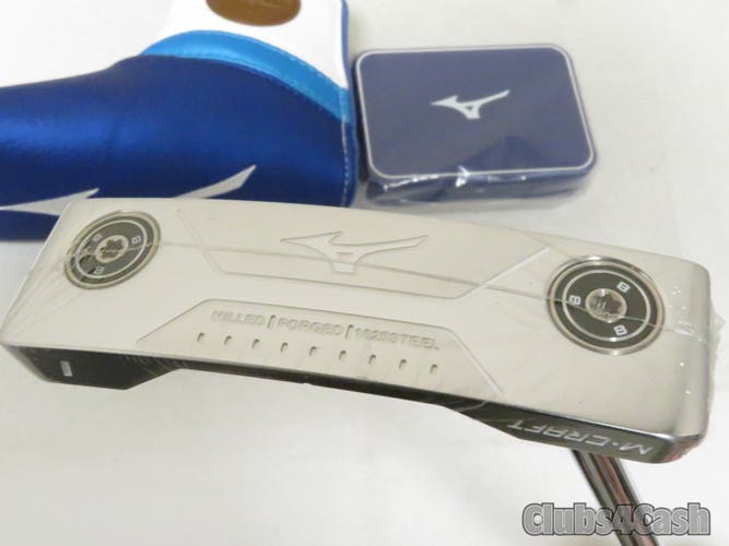 Mizuno M Craft 1 Putter Double Nickel 35" +Cover & Weight Kit ... NEW