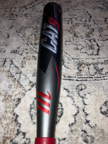 Used USSSA Certified 2021 Marucci Composite CAT 9 Composite Bat (-8) 22 oz 30"