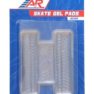 A&R Sports Hockey Skate Lace Bite Gel Pads, (1) Pair, Easily Attach to Tongue