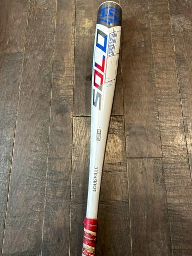 Used BBCOR Certified 2019 Louisville Slugger Alloy Solo Bat (-3) 26 oz 29"