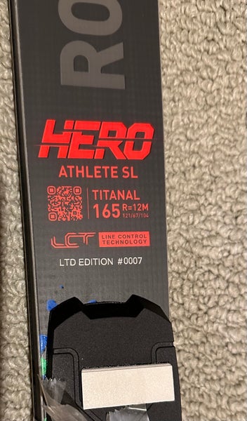 New Rossignol Hero Athlete SL Factory LTD Edition 165cm | SidelineSwap