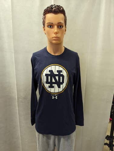 2018 Note Dame Stadium Series Long Sleeve Shirt Under Armour S NCAA