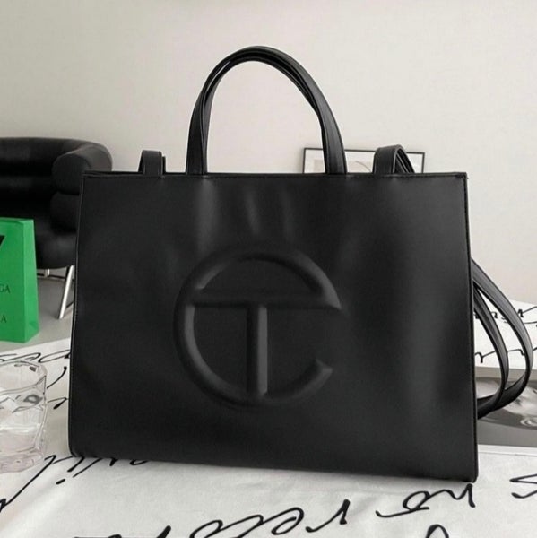 Telfar Medium Shopping Bag in Black for Men