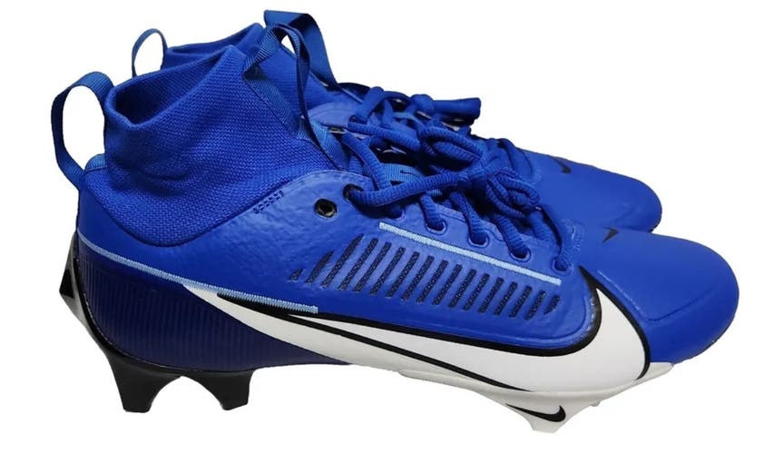 Nike Vapor Edge Pro 360 'Black Game Royal' Football Cleats Mens Sz 12
