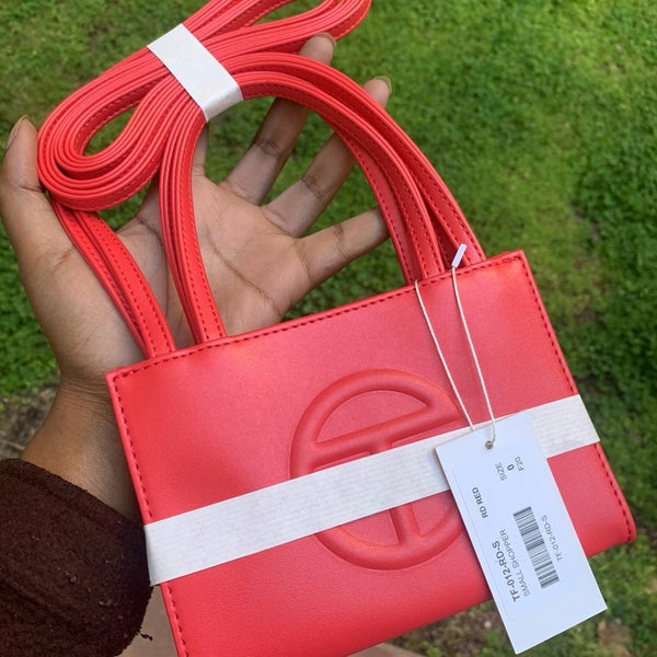 Telfar Small Red Shopping Bag