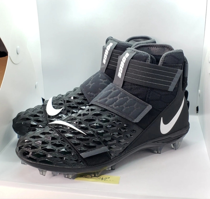 Nike Force Savage Elite 2 Football Cleats AH3999-001 Black Mens Size 16 NEW