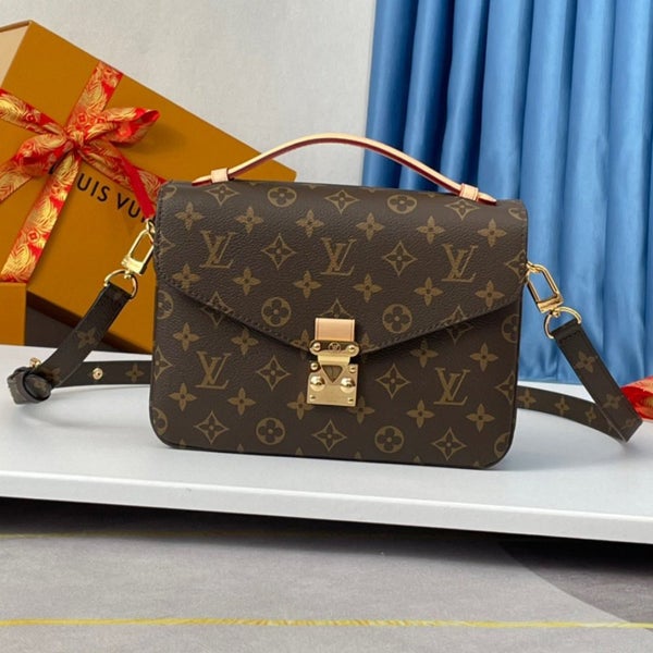 Louis Vuitton Pochette Metis Reverse Brown&Tan Shoulder Bag in 2023