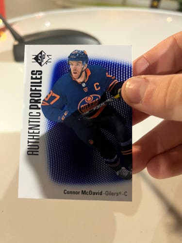 Connor Mcdavid trading cards