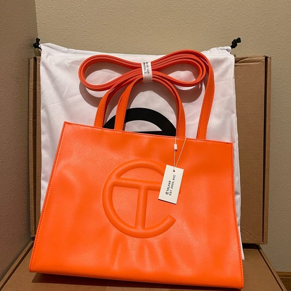 Telfar, Bags, Telfar Large Shopping Bag Orange