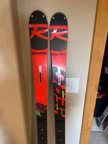 Used 2021 165 cm Hero FIS SL Pro Skis