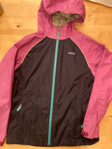 Girls Patagonia Rain Jacket XL size 14