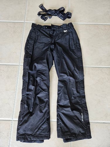 Karbon Ski Pants, Size 14 (Pre-Teen & Teen), Black