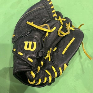 Used Wilson A500 Right Hand Throw Baseball Glove 11"
