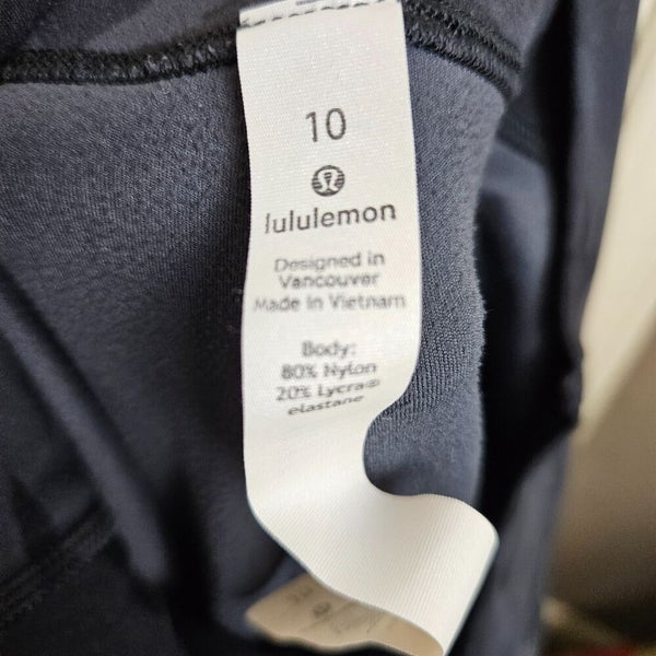 Lululemon Align Pant II *25 Incognito Camo Multi Grey Leggings Women's Size:  10