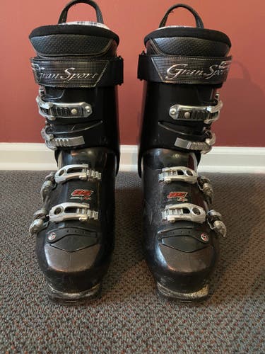 Unisex Used Nordica All Mountain Gran Sport Ski Boots Medium Flex