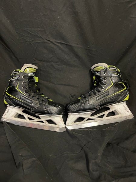 Used Bauer Regular Width Size 5.5 GSX Hockey Goalie Skates