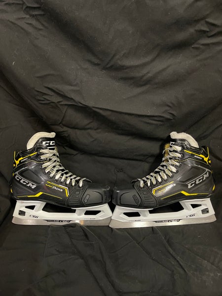 Used CCM Regular Width Size 6.5 Super Tacks 9380 Hockey Goalie Skates