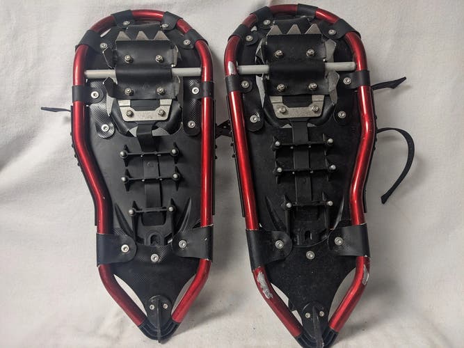 Yakima Star Gazer 21 Snowshoes Size 21 In Color Red Condition Used