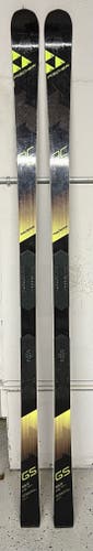 Used Fischer 193 cm Racing RC4 World Cup GS Skis Without Bindings
