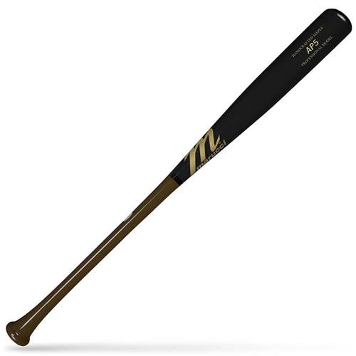 MVE3AP5-BRBK-33 Marucci AP5 Pro Model Maple Wood Adult Baseball Bat Brown Black
