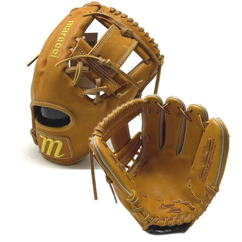 MFCM63A2-HTN-RightHandThrow Marucci Capitol Horween Baseball Glove 63A2 11.50 I