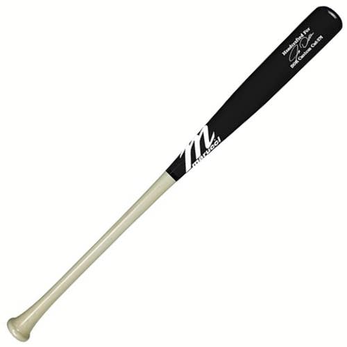 MYVE4BOR-NBK-31 Marucci Youth Wood Baseball Bat MYVE4 BOR Natural Black 31 inch