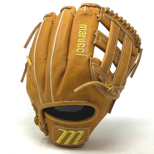 MFCM65A3-HTN-RightHandThrow Marucci Capitol Horween Baseball Glove 65A3 12.00 H