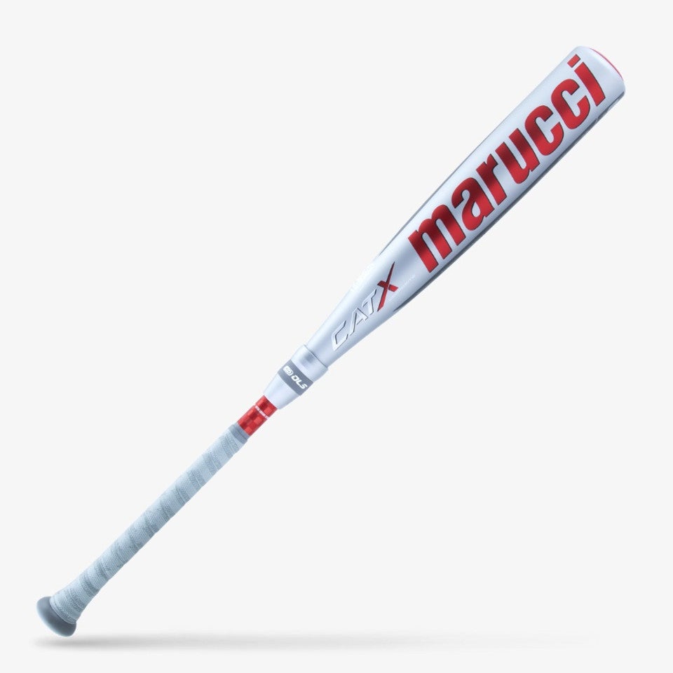 Mox Sapphire Batte De Baseball Marucci CAT X Composite Drop 10 USSSA - Occasion, 29 Pouces/19 Oz, Argent Batte Youth 29/19 Oz