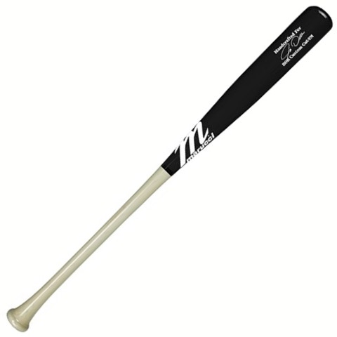 MYVE4BOR-NBK-29 Marucci Youth Wood Baseball Bat MYVE4 BOR Natural Black 29 inch