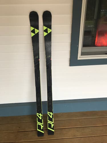 Used Fischer 155 cm Racing RC4 World Cup GS Skis (FIS Conform R>15)
