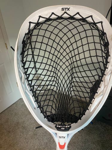 Used  Strung Eclipse 2 Goalie Head strung with ECD Impact Mesh