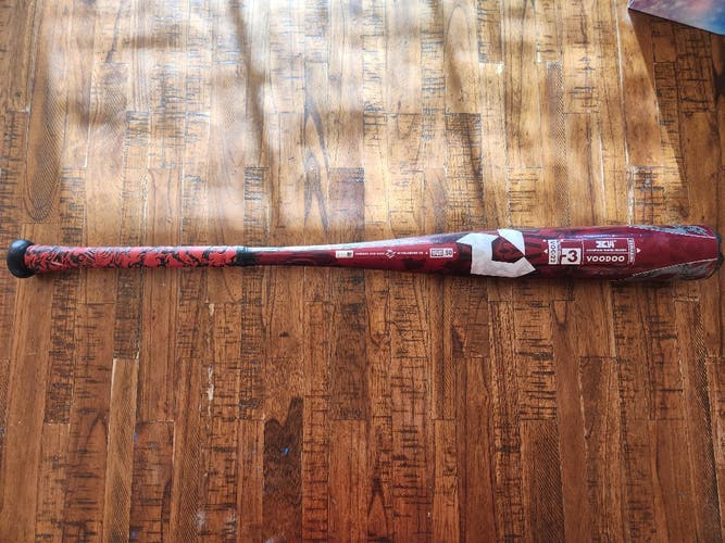 Used BBCOR Certified 2022 DeMarini Alloy Voodoo One Bat (-3) 29 oz 32"